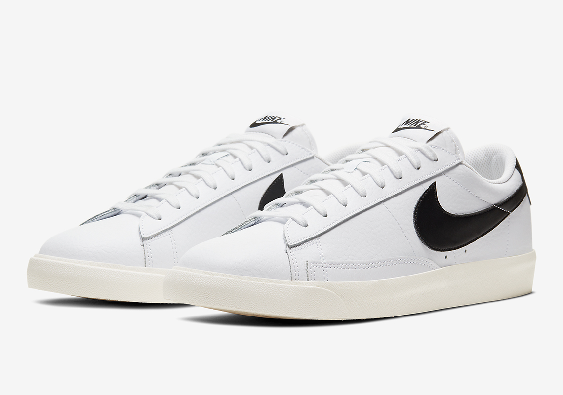 Nike Blazer Low White Black Ci6377 101 5