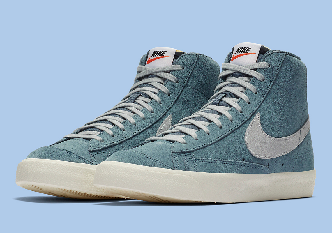 The Nike Blazer Mid '77 Drops Soon In Thunderstorm Blue Suede