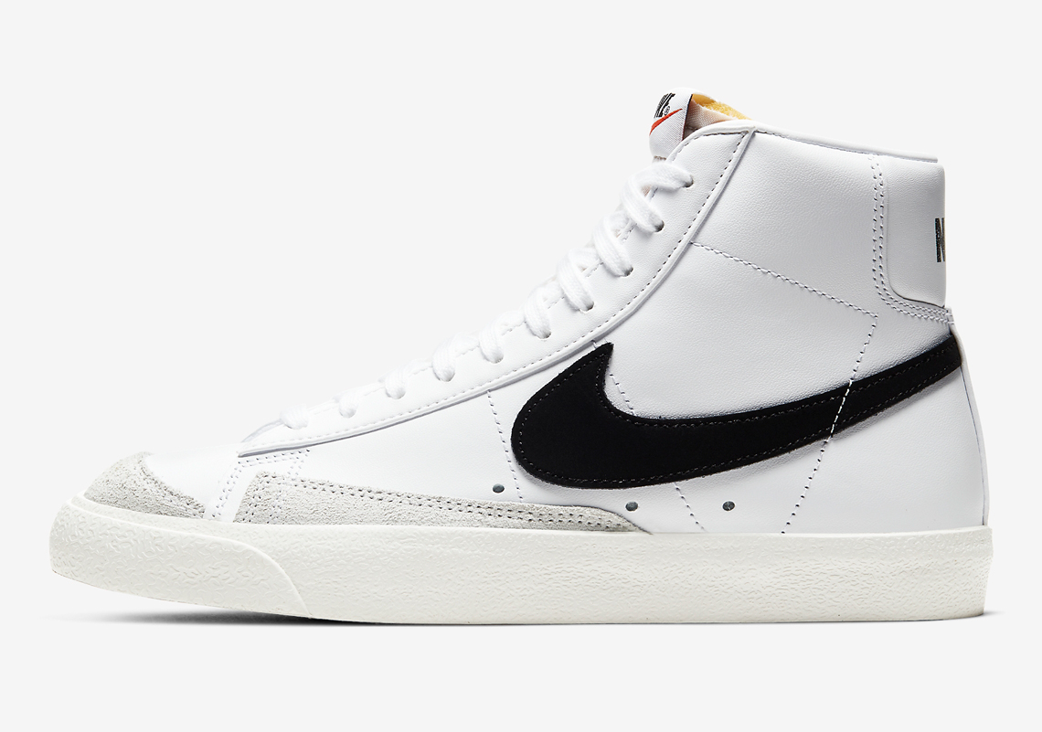 The Nike Blazer Mid '77 Vintage Opts For A Classic White And Black