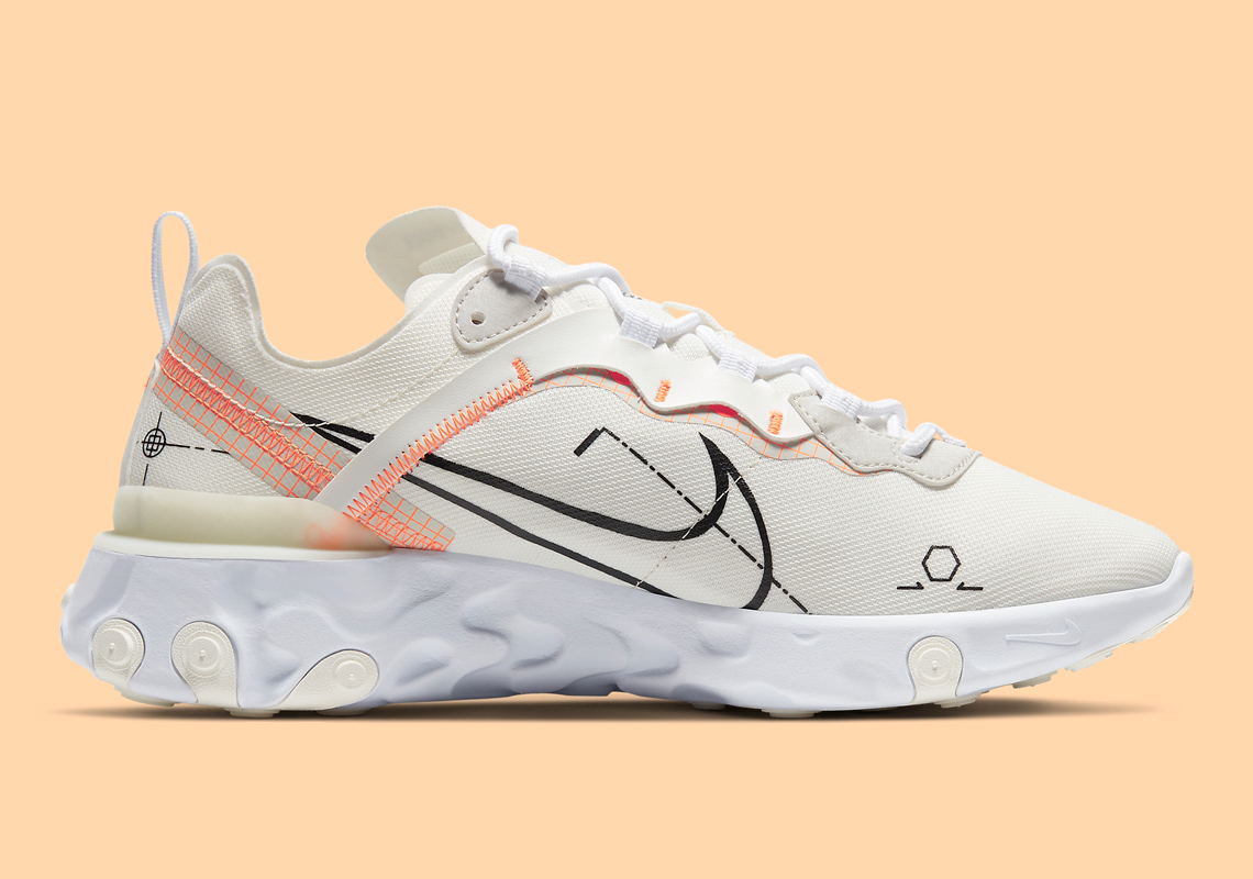 Nike React Element 55 Cu3009 102 5