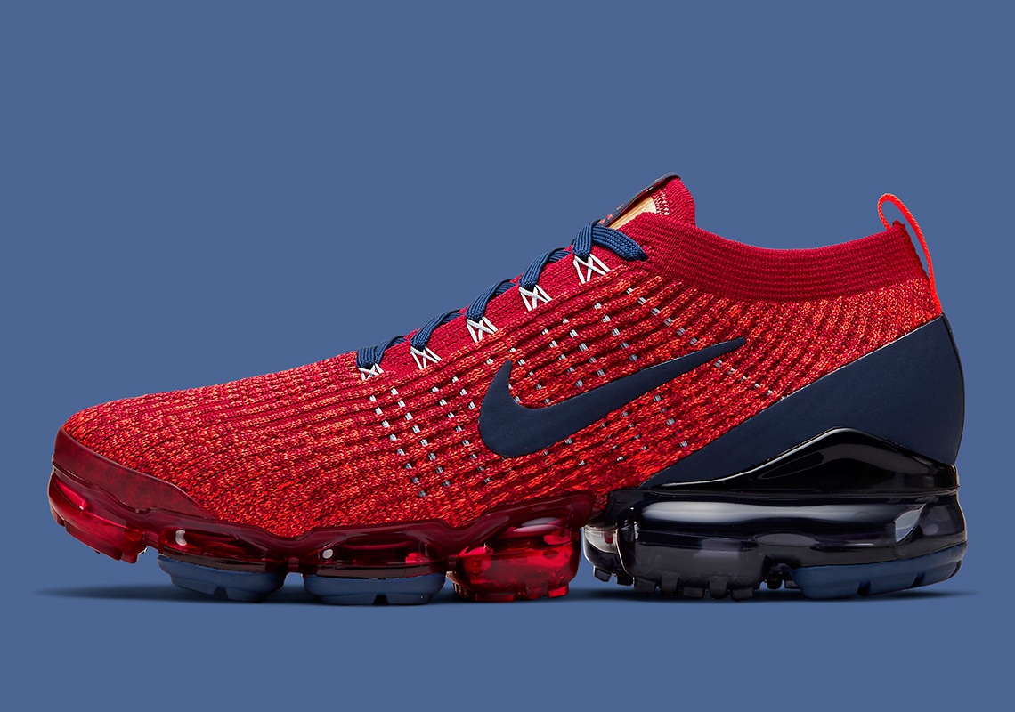 Nike Vapormax Flyknit 3 Noble Red Aj6900 600 2