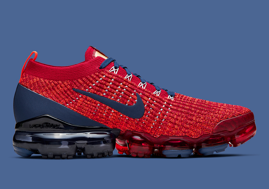 Nike Vapormax Flyknit 3 Noble Red Aj6900 600 3