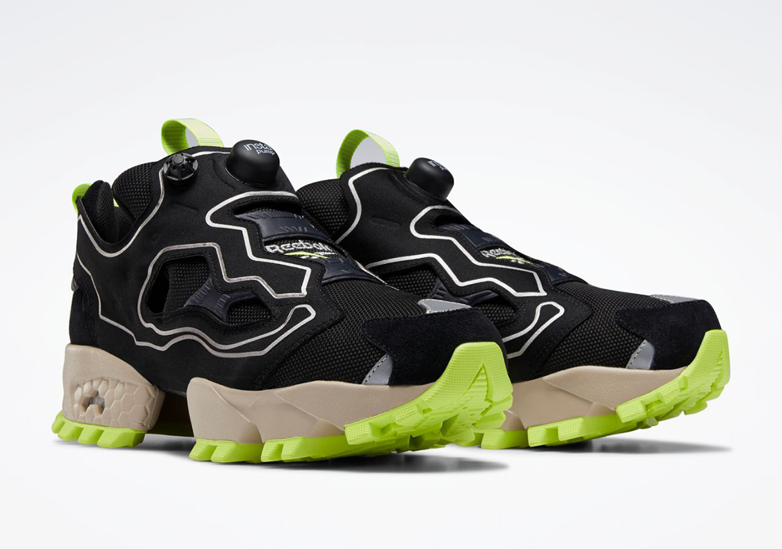 Reebok Instapump Fury Shroud Black Green Eg3571 3