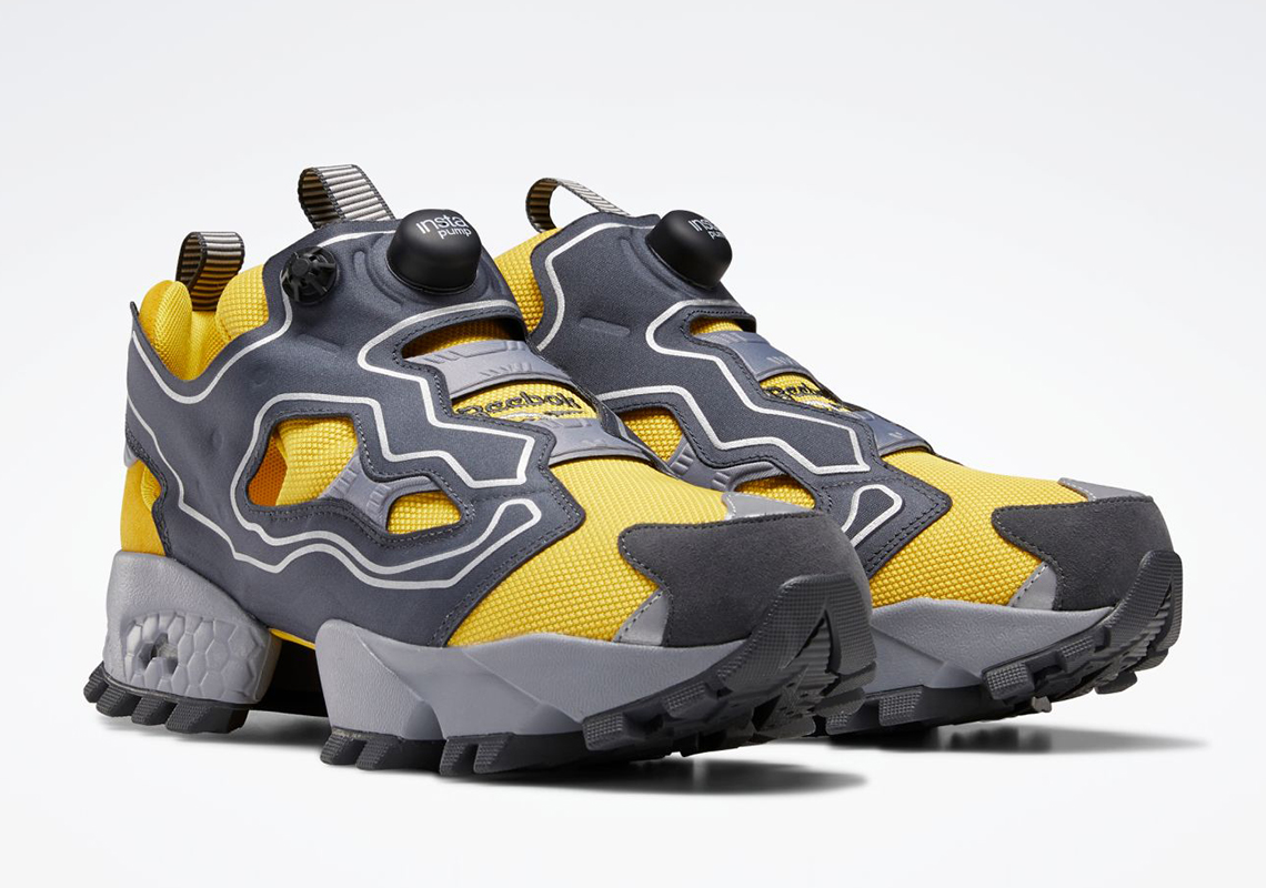 Reebok Instapump Fury Shroud Grey Yellow Eg3572 3