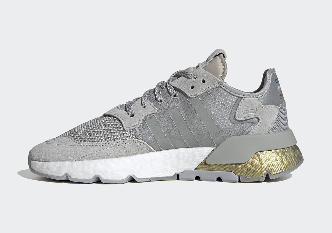 Adidas Nite Jogger Grey Gold Fw5335 6