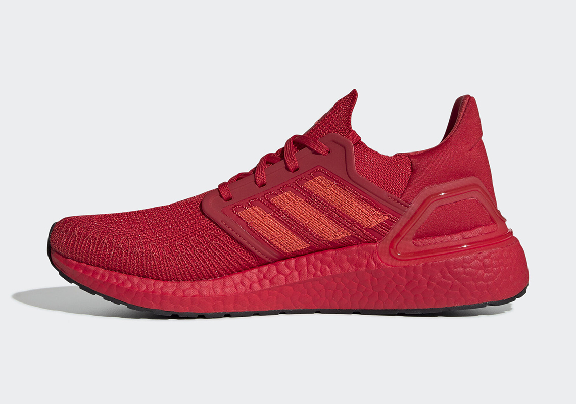 Adidas Ultra Boost 20 Triple Red Eg0700 6