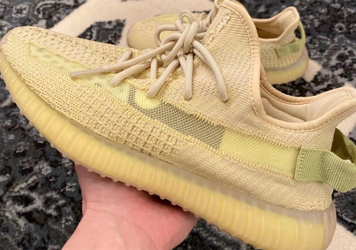 First Look At The adidas Yeezy Boost 350 v2 "Flax"