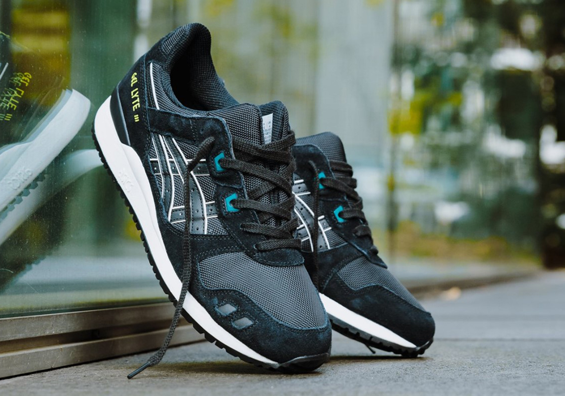 The ASICS GEL-Lyte III Is Back In A Simple Black With Neon Accents