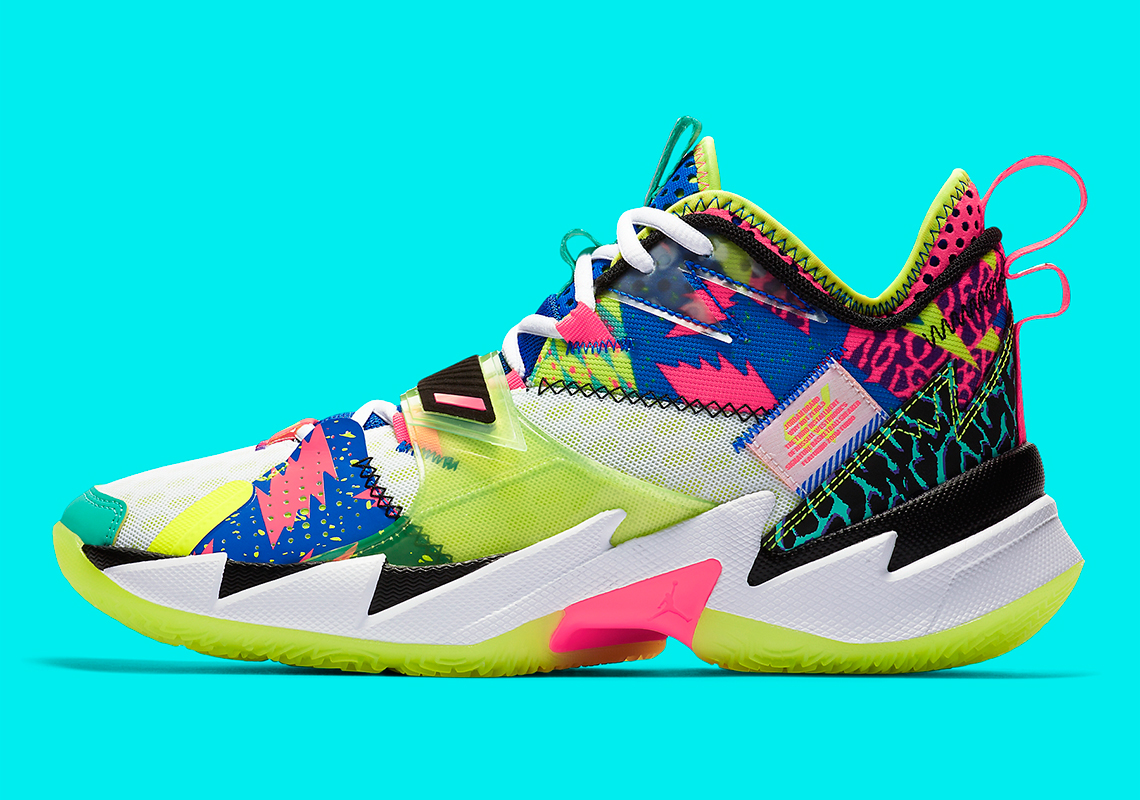 Russell Westbrook Goes Full 1990s With Jordan Why Not Zer0.3 "L.A. Born" For All-Star