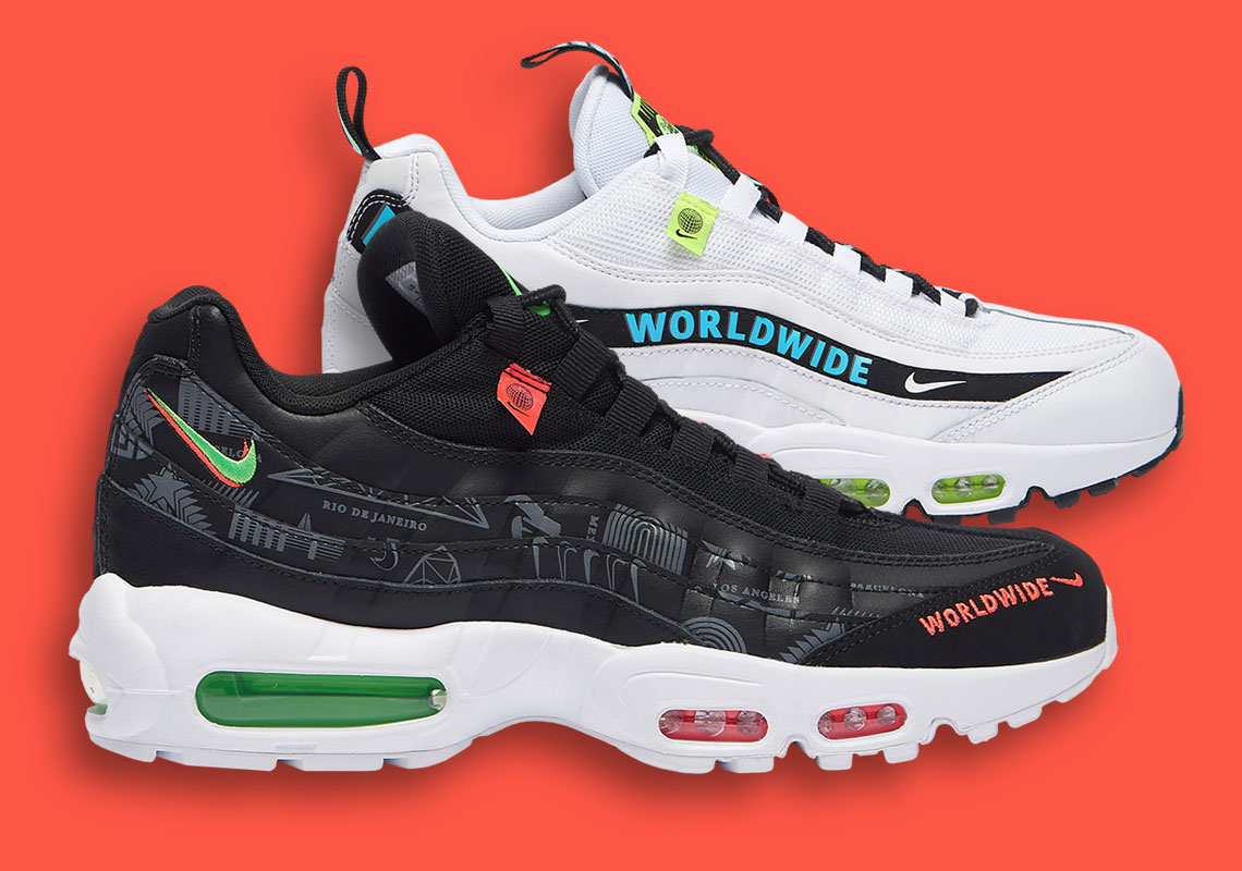 The Nike Air Max 95 "Worldwide Pack" Decorates The Classic With International Themes