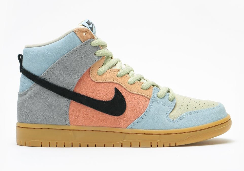 The Nike SB Dunk High "Spectrum" Alternates Light Pastel Shades