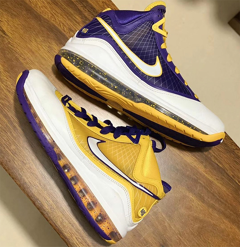 Nike Lebron 7 Lakers Pe 2