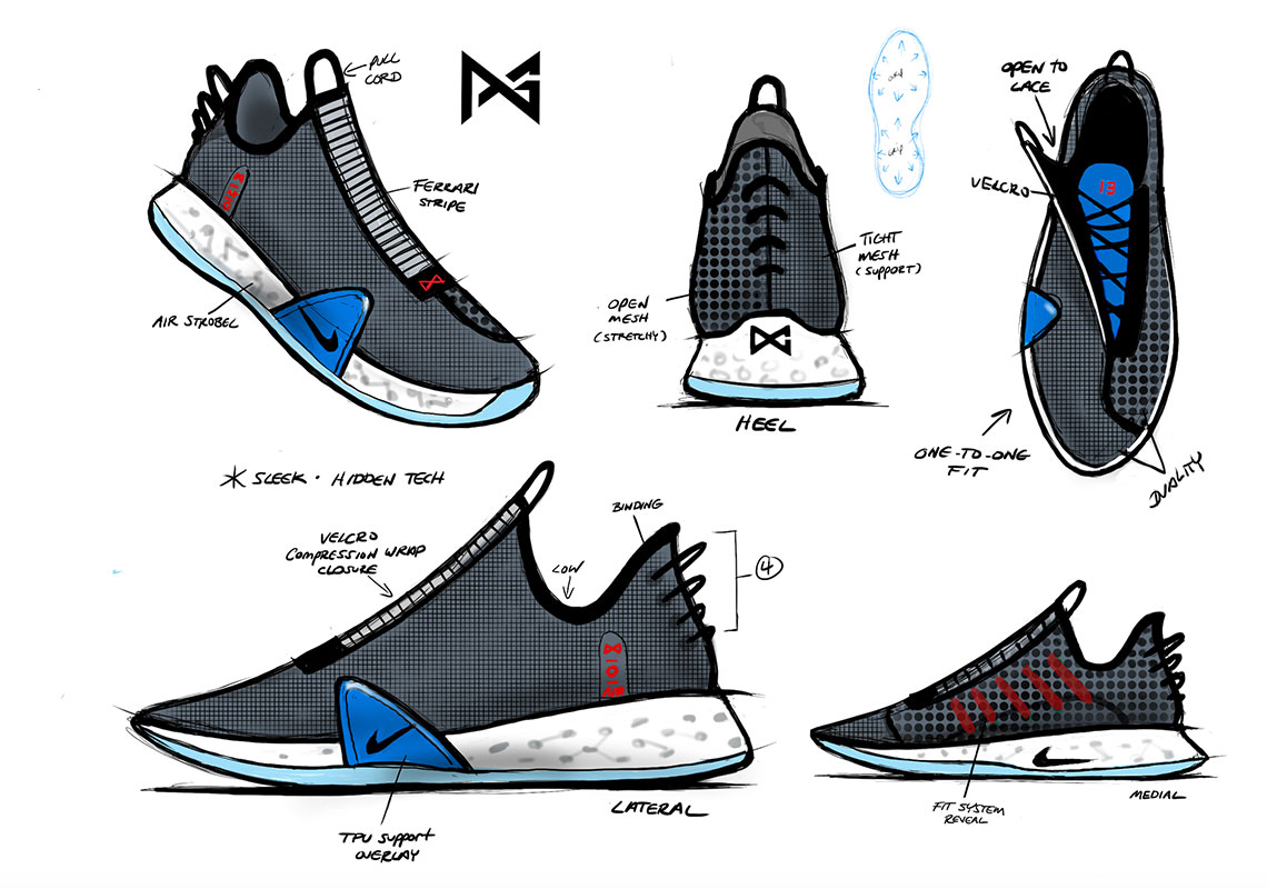 Nike Pg4 Sketch 7