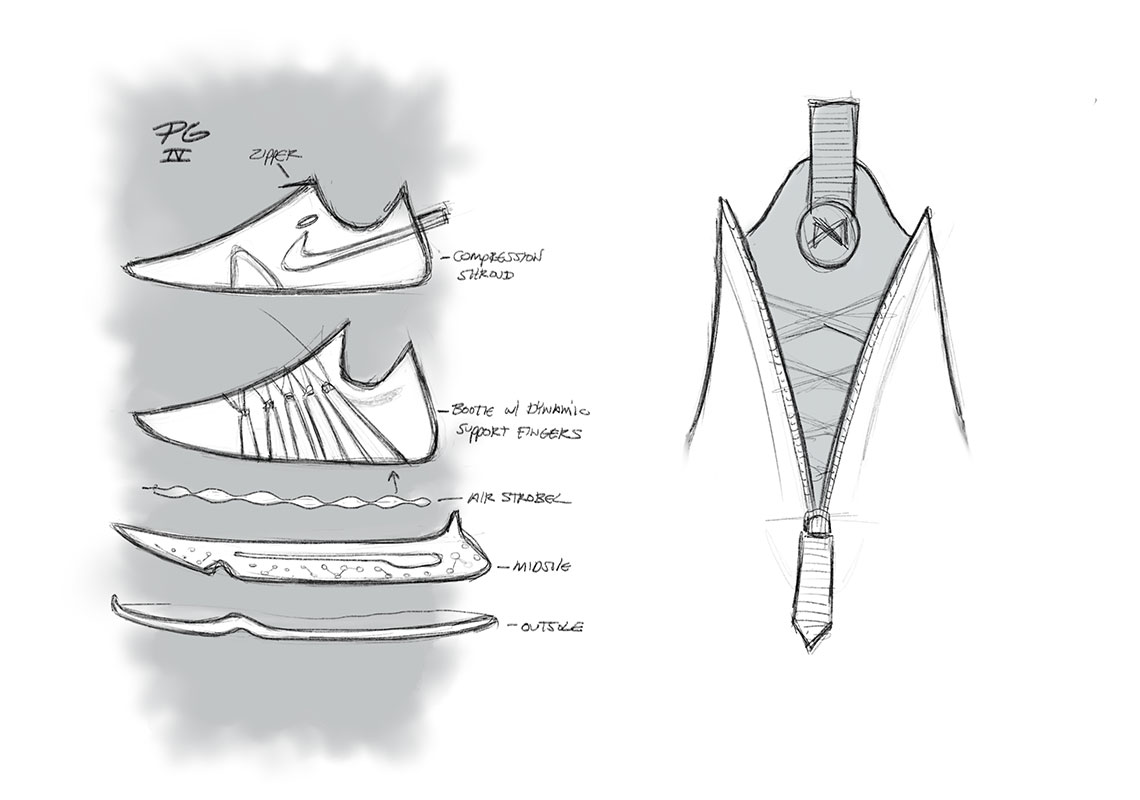 Nike Pg4 Sketch 8