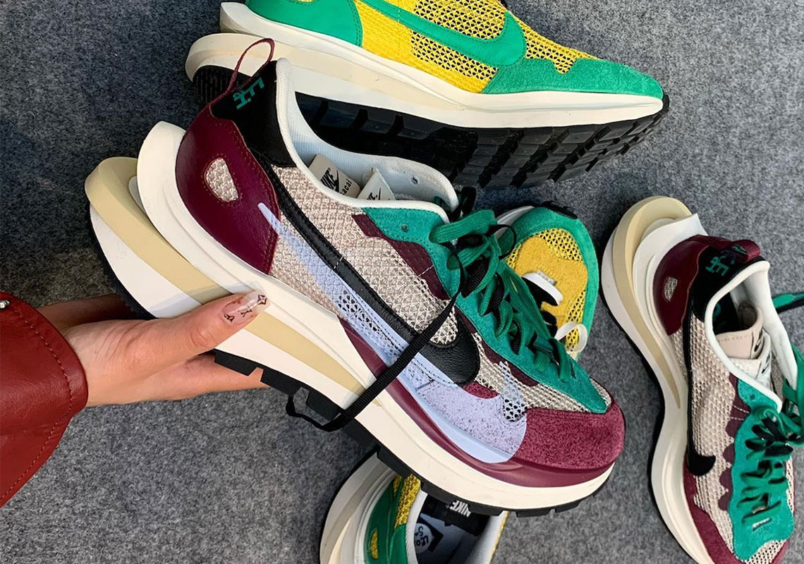 sacai And Nike Further Blend Modern And Retro With The Vaporwaffle