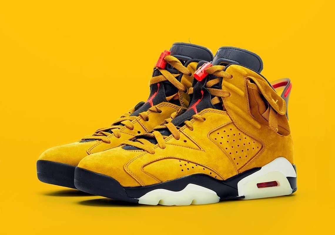 Updated: The Travis Scott x Air Jordan 6 “Yellow” Is Not Releasing In March