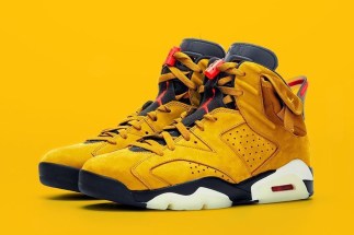 Travis Scott Air Jordan 6 Yellow Release Info 1