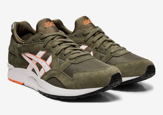 Familiar Flight Jacket Colors Emerge On The ASICS GEL-Lyte V