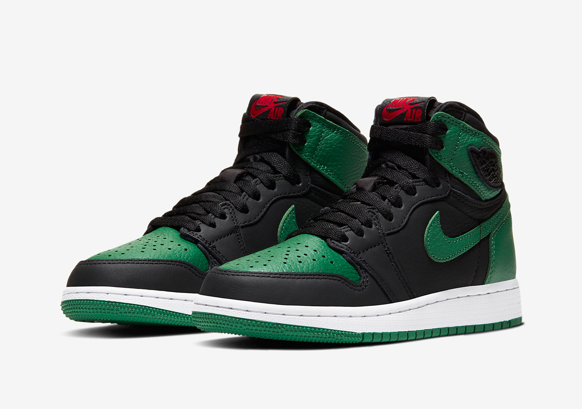 Air Jordan 1 Pine Green Gs 575441 030 2