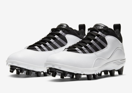 The Air Jordan 10 “Steel” Gets Transformed Into Baseball Cleats
