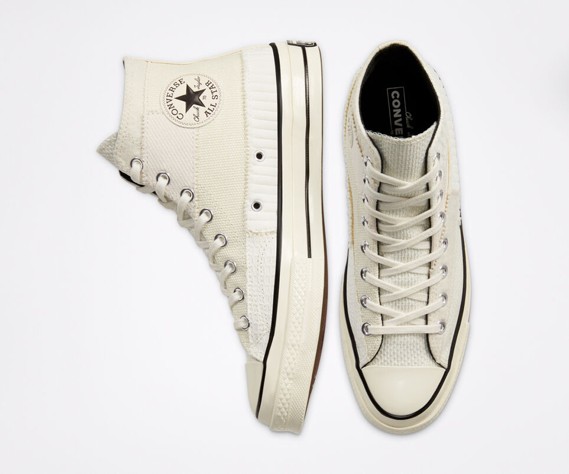 Converse Chuck 70 White Mono Patchwork 4