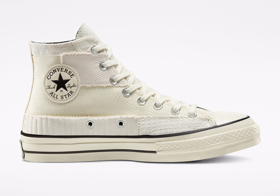 Converse Chuck 70 White Mono Patchwork