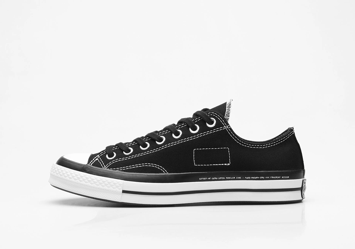 Fragment Moncler Converse Chuck 70 Low 