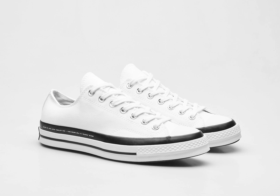 Fragment Moncler Converse Chuck 70 Low White 6