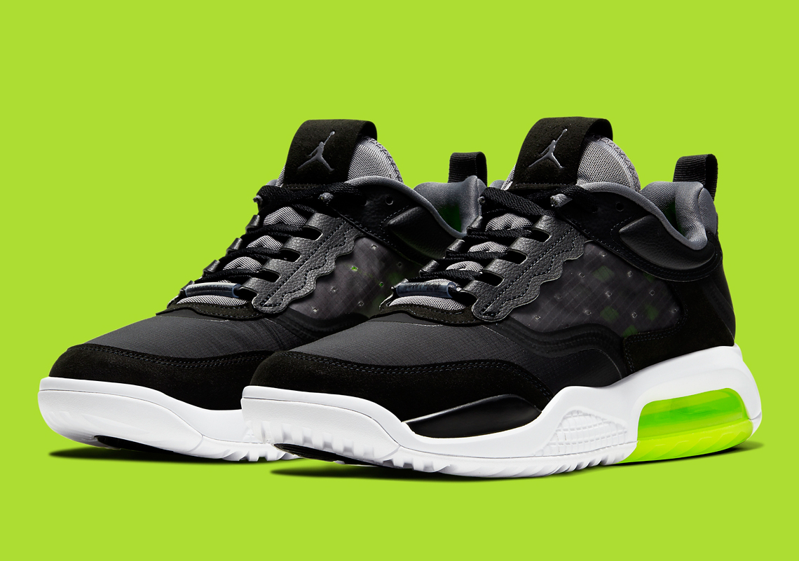 The Jordan Air Max 200 Receives A Statement Black/Volt Colorway