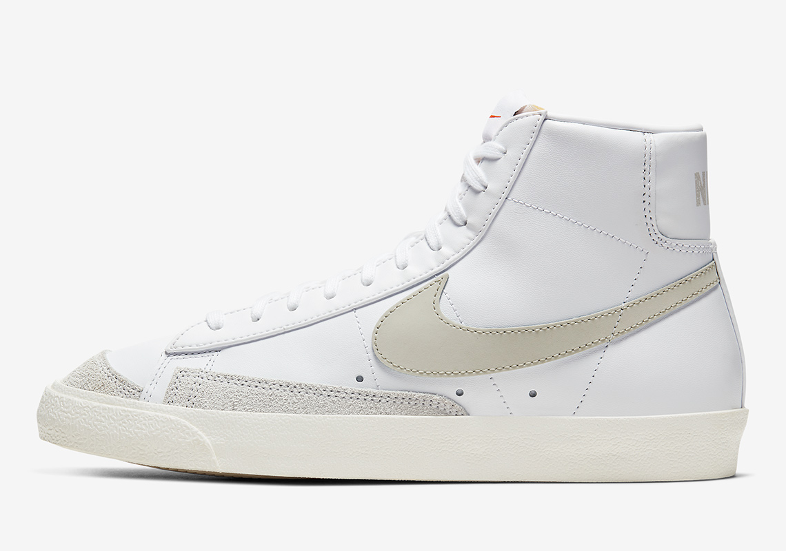 The Nike Blazer Mid '77 "Light Bone" Adds To The Vintage Look