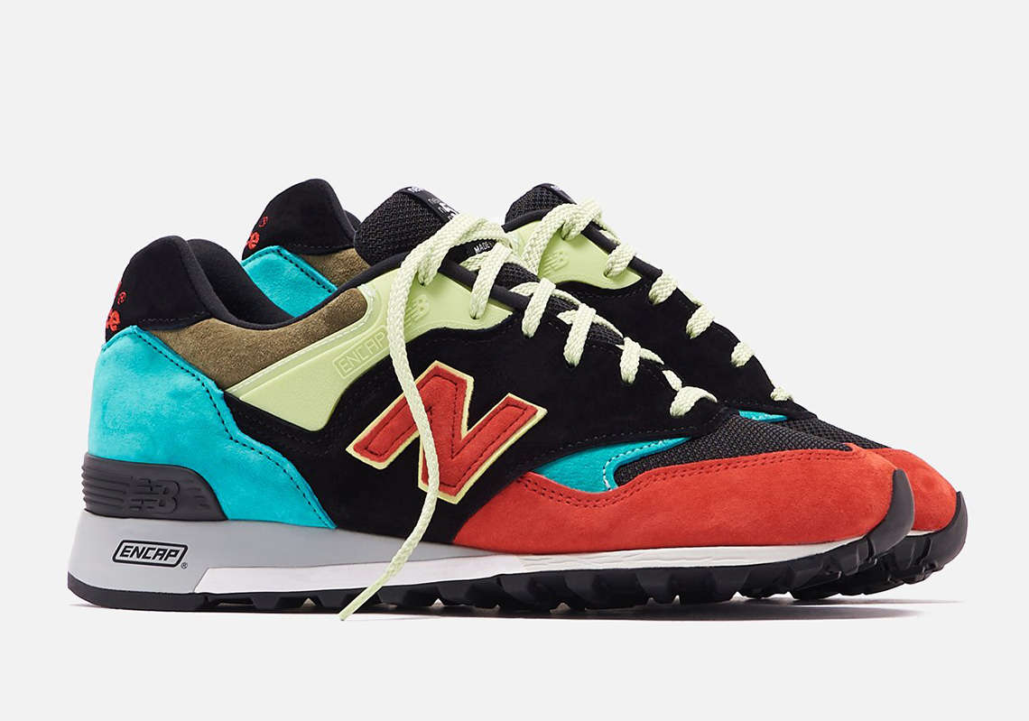 The New Balance 577 Made In UK Stands Out With Pops Of Color