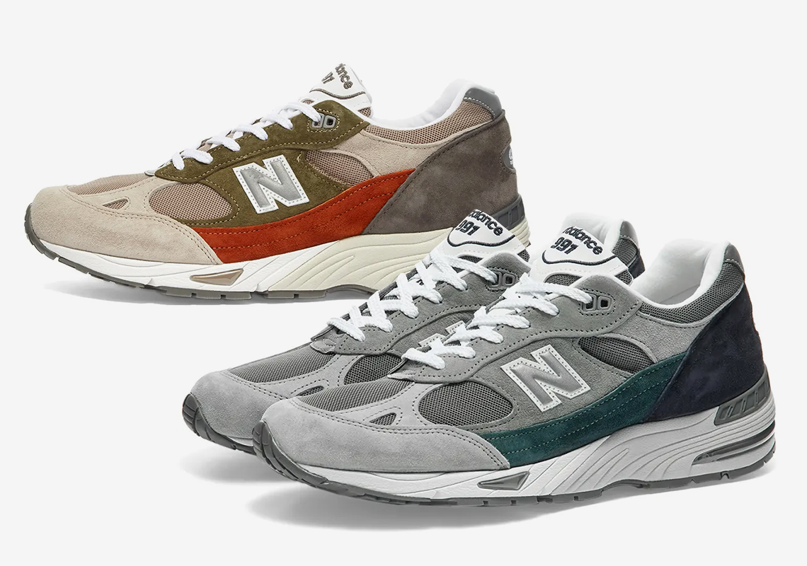 New Balance Adds A Pop Of Color To The 991 With Its “Nu Block” Duo