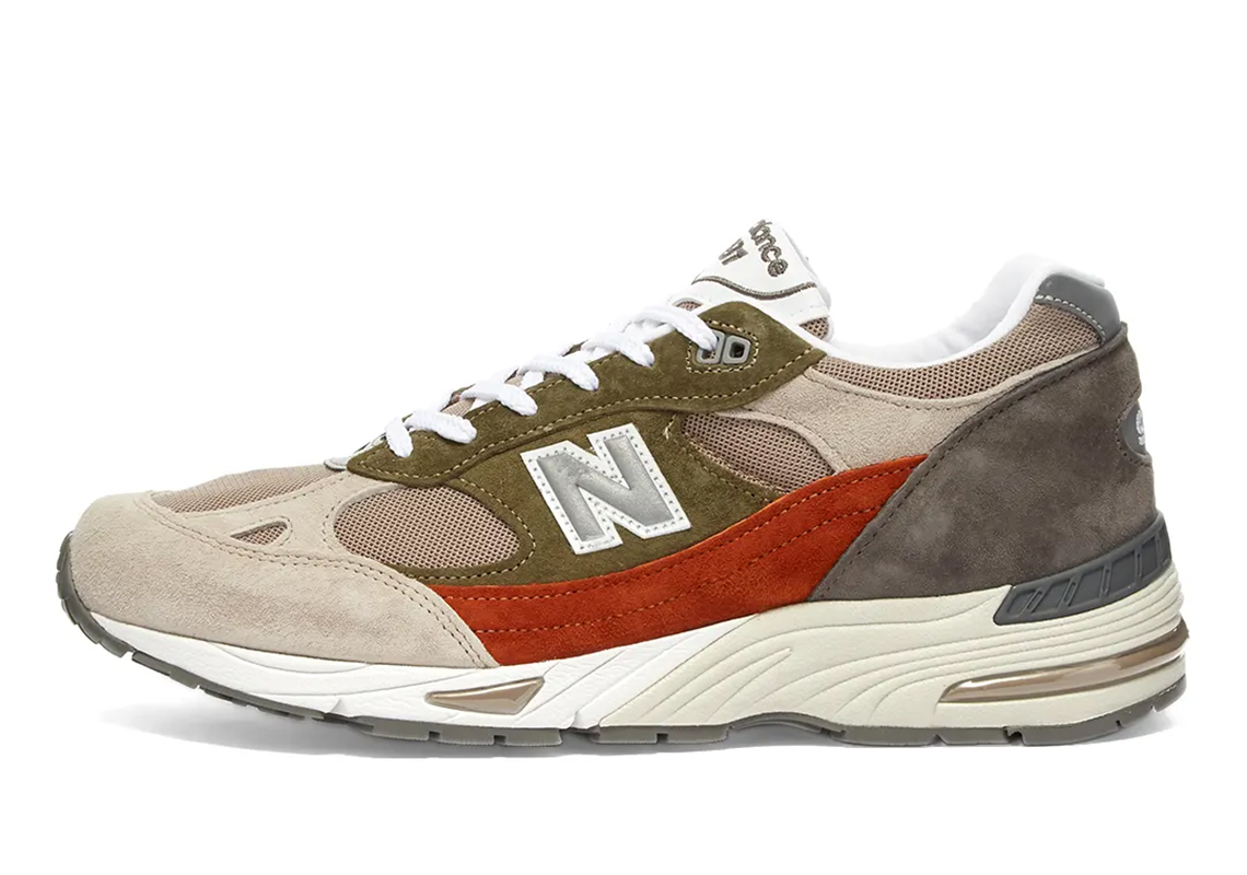 New Balance 991 Nu Block Brown 2