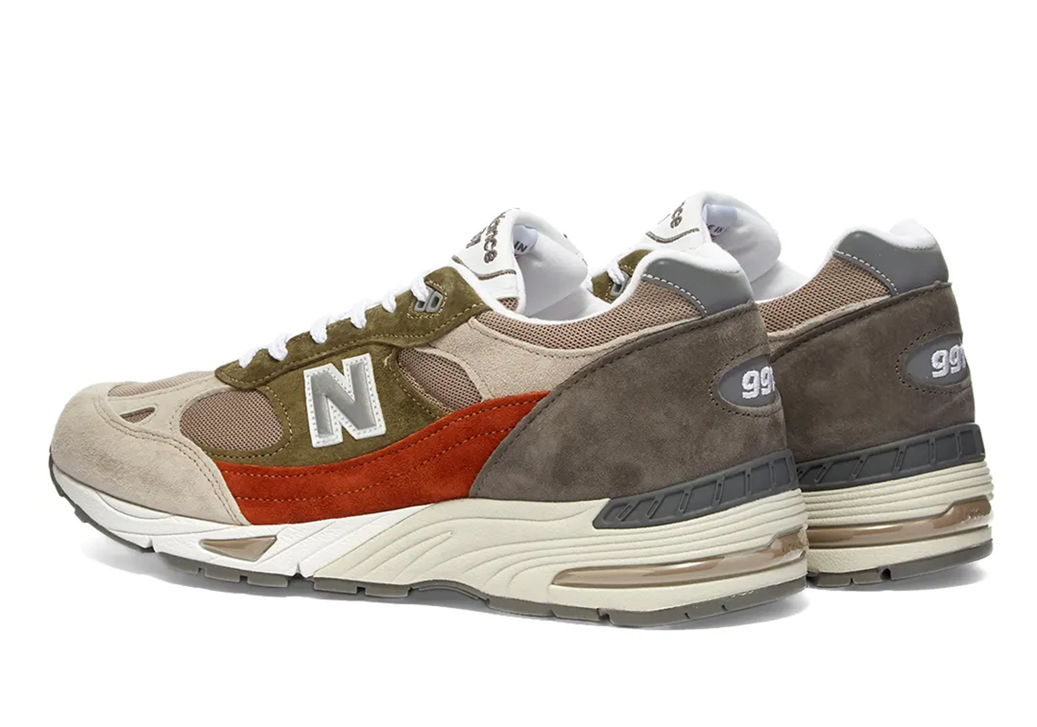 New Balance 991 Nu Block Brown 4