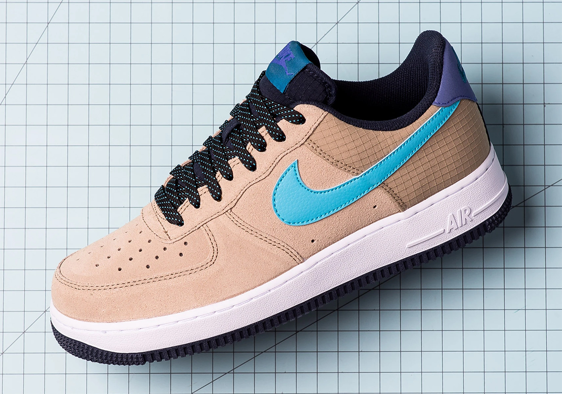 The Nike Air Force 1 Expands Its ACG Styling With Blue Fury Swooshes