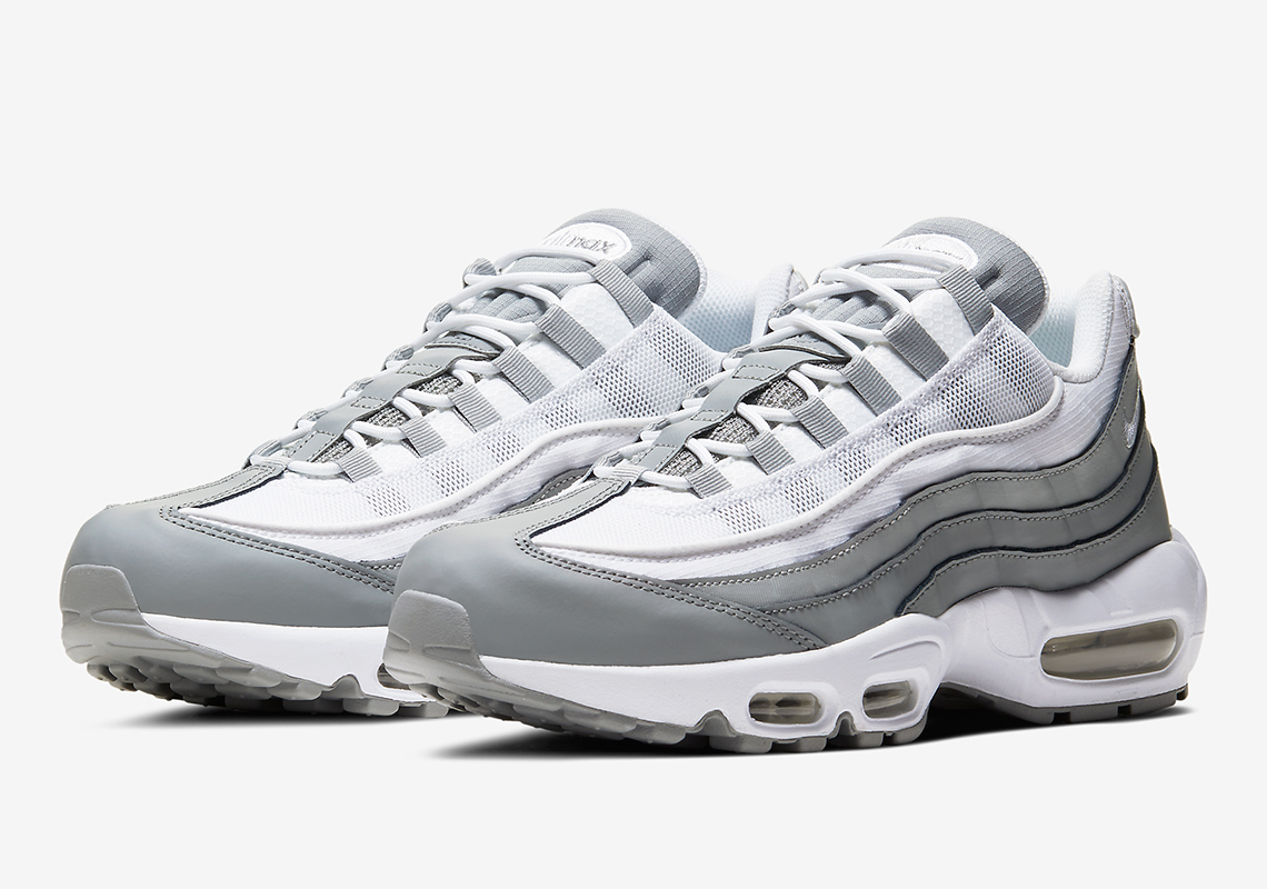 The Nike Air Max 95 Arrives Highlighted With Clean Grey Uppers