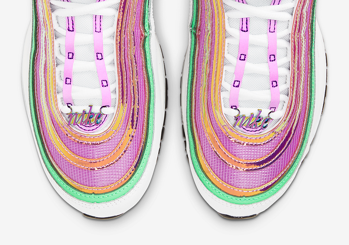 The Nike Air Max 97 Adds A Touch Of Vintage With Script Lace Dubrae