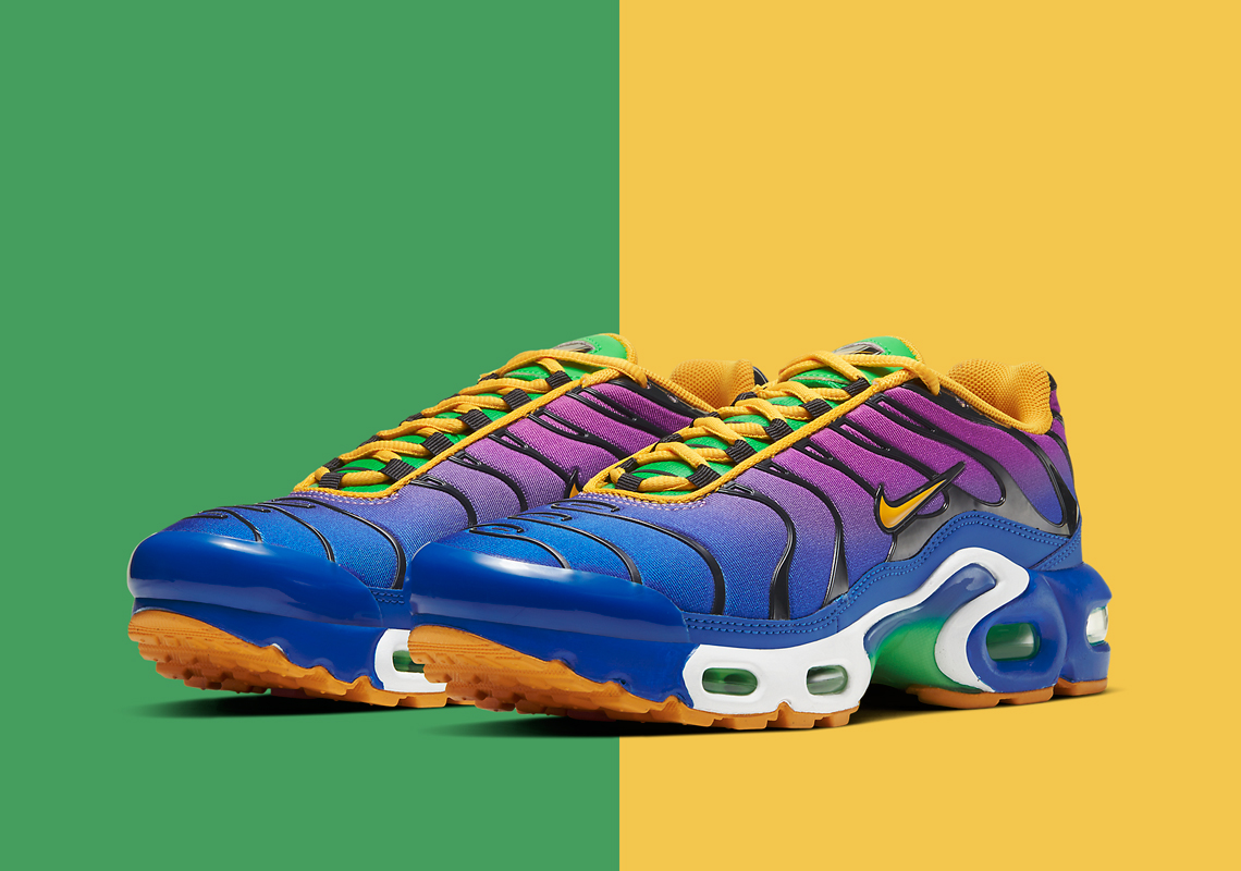 The Nike Air Max Plus Gets A Tropical “Multi-Color” Upgrade