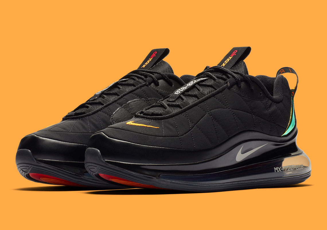 Metallic Gold Heel Accents Arrive On The Nike Air Max 720-818