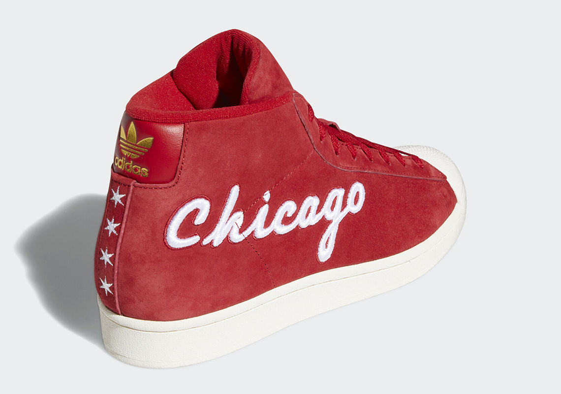 Adidas Pro Model Red Chicago Fv4485 5