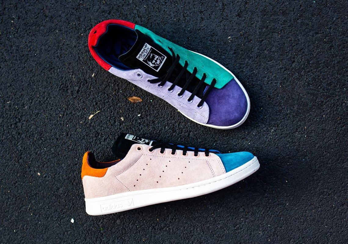 The adidas Stan Smith Recon Uses Colored Suedes For An Early 2000s Look