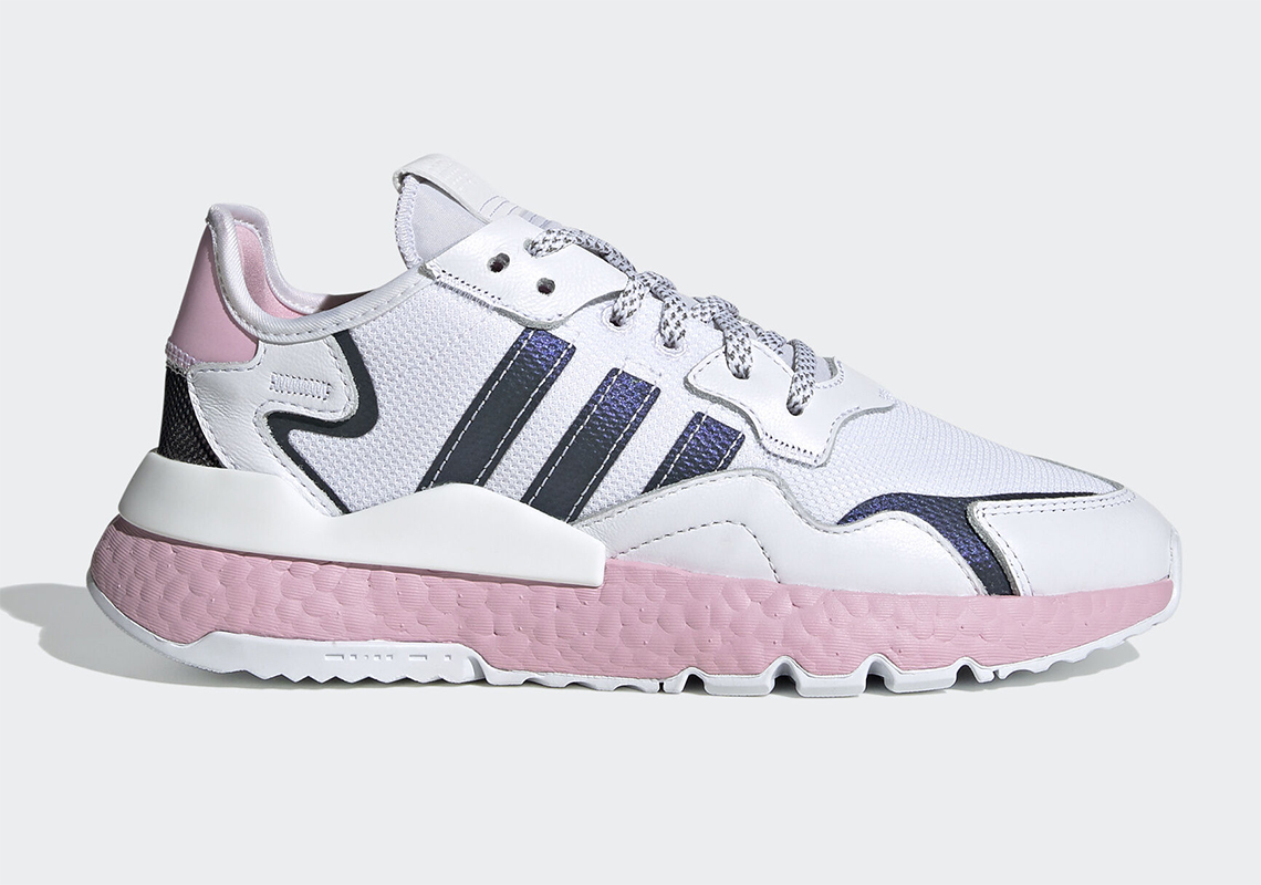 adidas Debuts Pink-Tinted BOOST On The Women's Nite Jogger