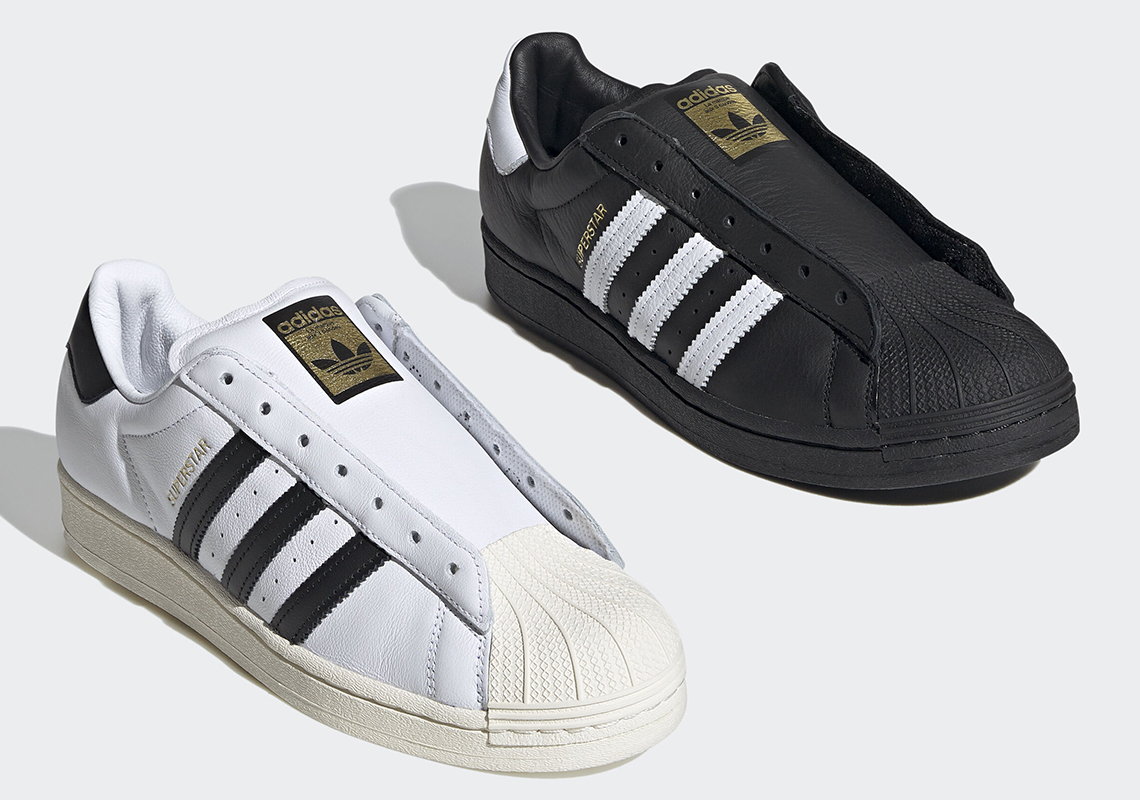 Adidas Superstar Laceless White Black Release Date 0