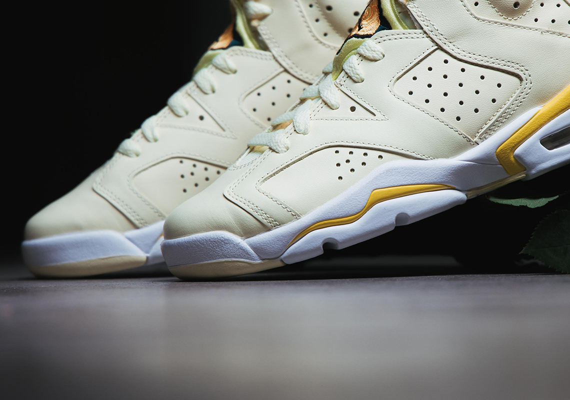 Air Jordan 6 Citron Tint Gs 543390 800 2