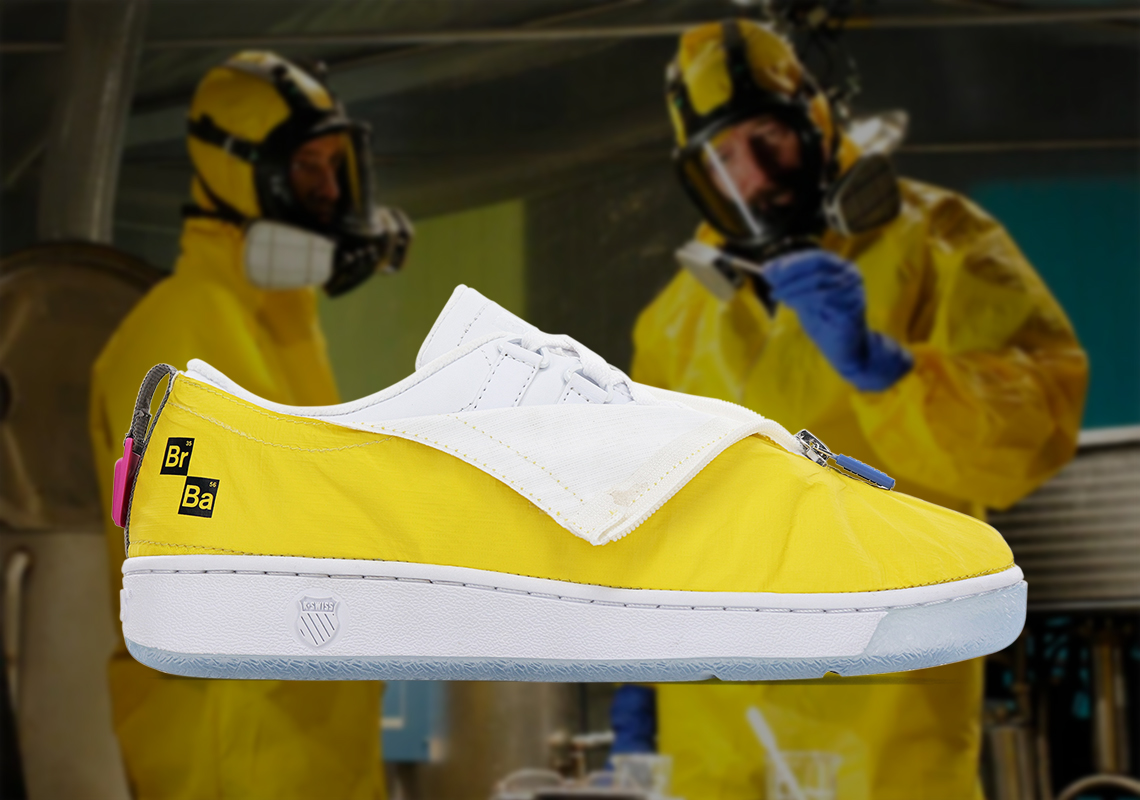 Breaking Bad And K-Swiss Add Walter White's Hazmat Suit To The Classic 2000