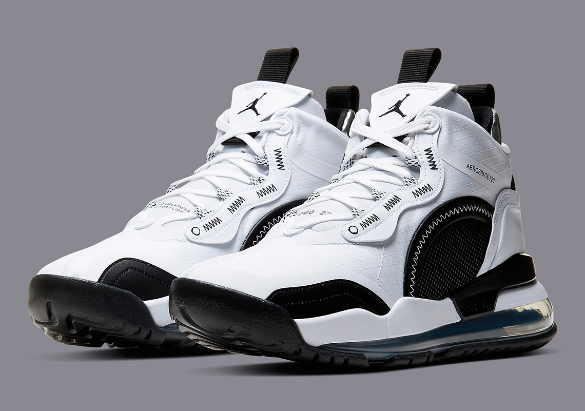 The Jordan Aerospace 720 Breaches In An "Orca" Colorway