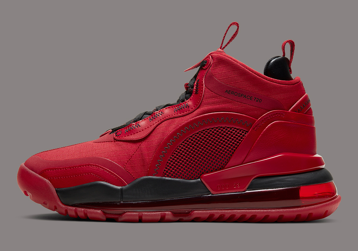 The Jordan Aerospace 720 Dons A Full "Raging Bull" Colorway