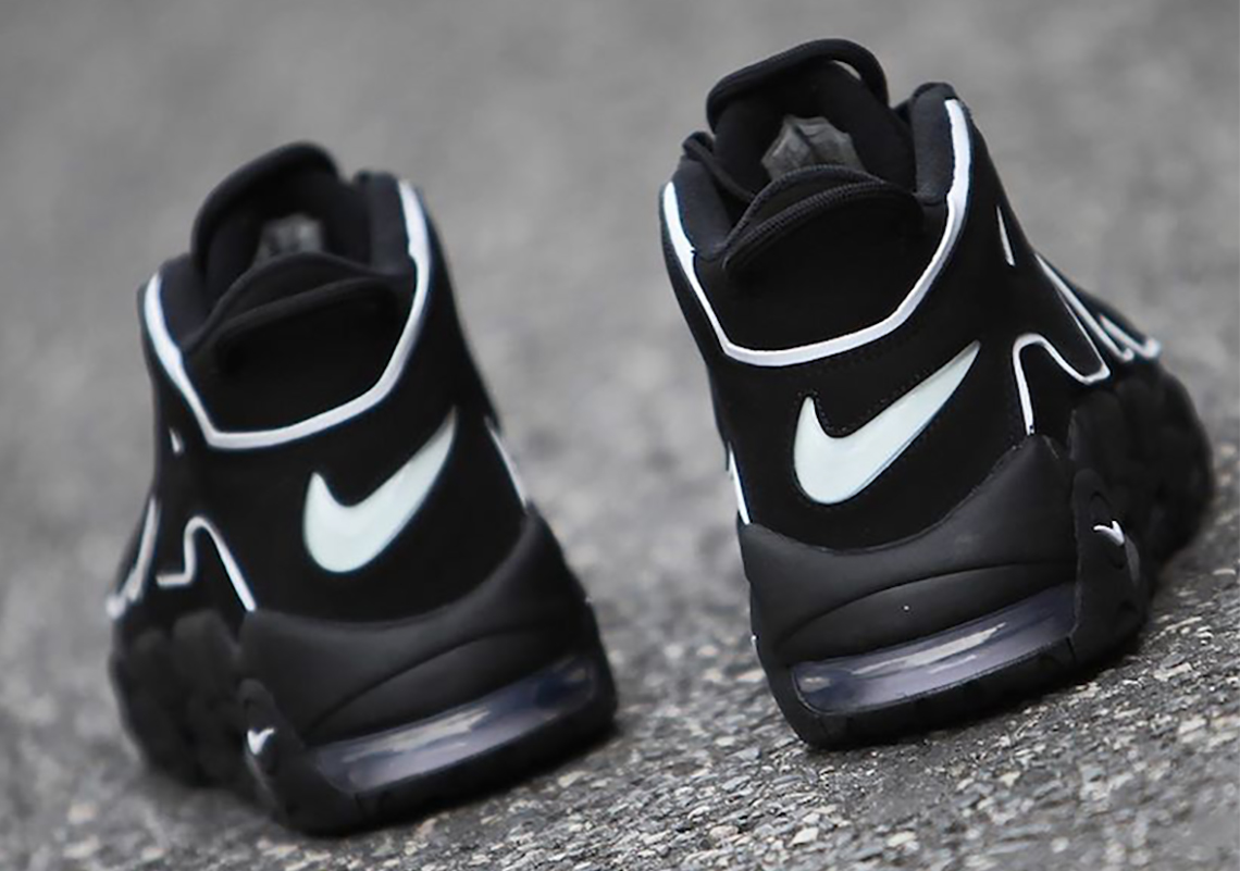 Nike Air More Uptempo Black White 414962 002 2