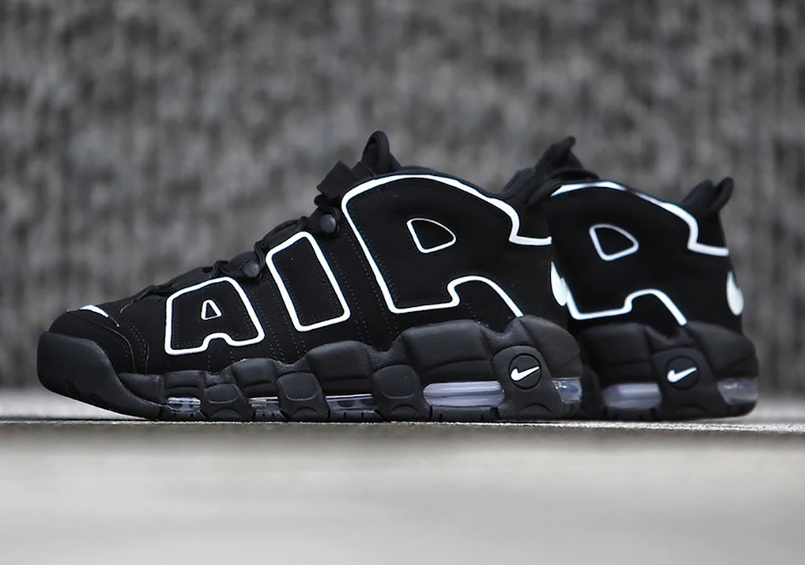 Nike Air More Uptempo Black White 414962 002 7