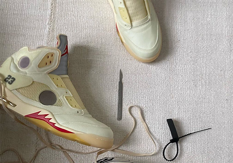 Off White Jordan 5 White Plot Twist 2